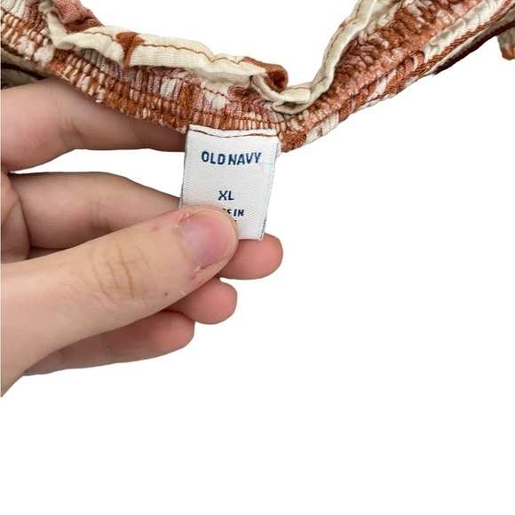 Old Navy Floral Ruched Tank XL - Picture 3 of 6